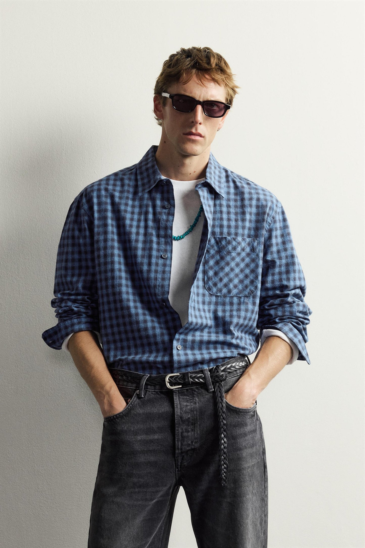 CHECK TWILL SHIRT