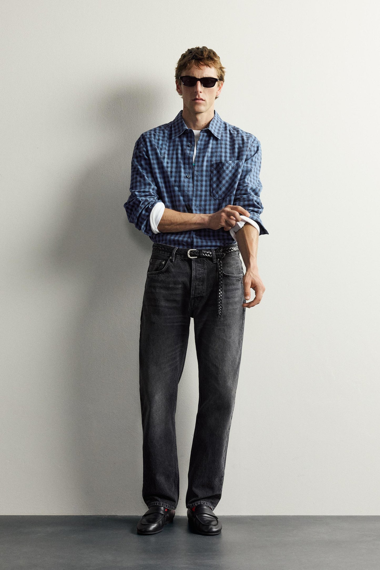 CHECK TWILL SHIRT