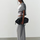 MIDI SKIRT WITH BELT LOOPS