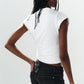 GATHERED SASH TOP