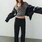 LEATHER EFFECT JACKET