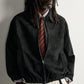SPLIT SUEDE LEATHER JACKET