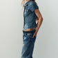 DENIM SHIRT WITH POCKETS