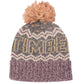 TIMBERLAND - Women's Fair Isle beanie with pompon  - Size One size