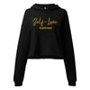 Crop Hoodie - Self Love Addicted with EMBROIDERY